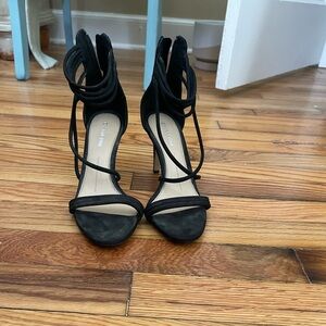 Gianni Bini Black Strappy Women's Heels
